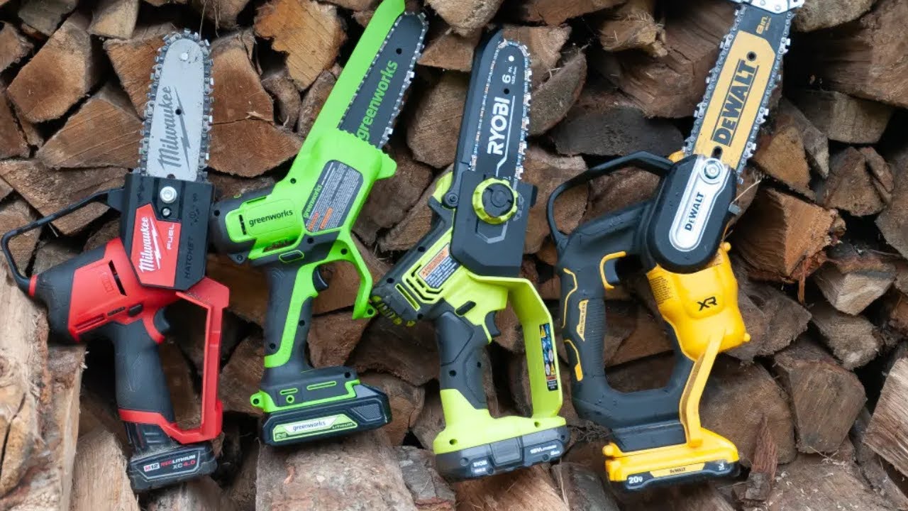 Top 5 BEST Cordless Mini Chainsaw to Buy in 2025 - YouTube