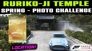 Ruriko ji Temple LOCATION Forza Horizon 6 | Photo Challenge #TempleVantage | Spring Season Photo screenshot 3