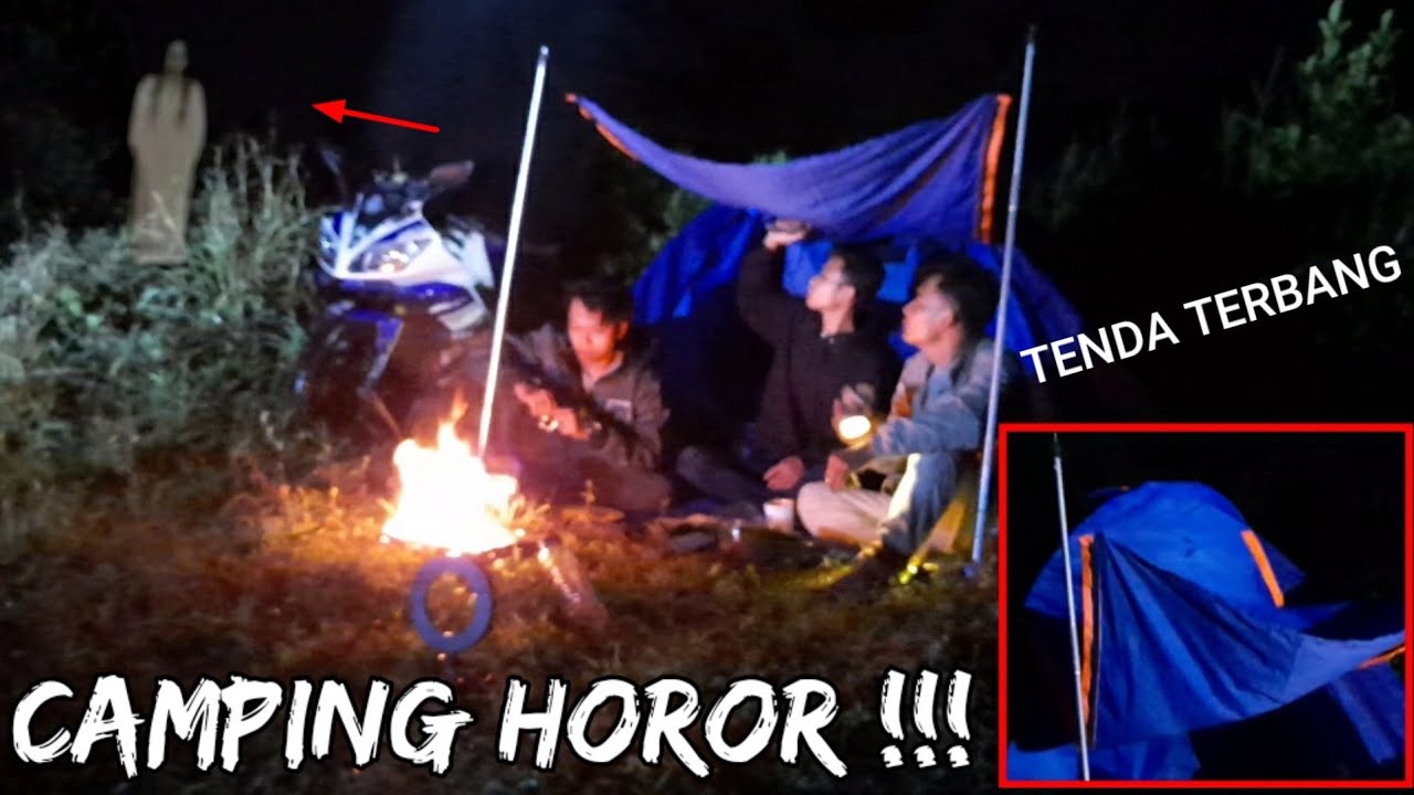 CAMPING HOROR‼️SENSASI DIGANGGU MAKLUK HALUS DI HUTAN ANGKER