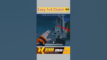 Easy 1v4 Clutch😎😎 #bgmi #shorts #1vs4 #clutch
