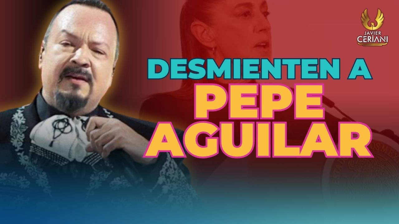 Presidenta Claudia Sheinbaum contradice mentiras de Pepe Aguilar