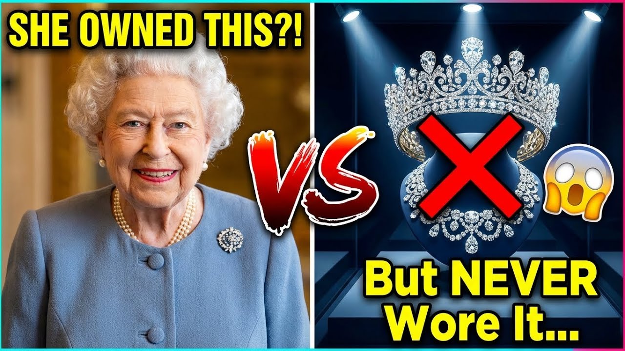 Why Queen Elizabeth II Never Wore These Priceless Jewels | The Royal Vault's Darkest Secrets.