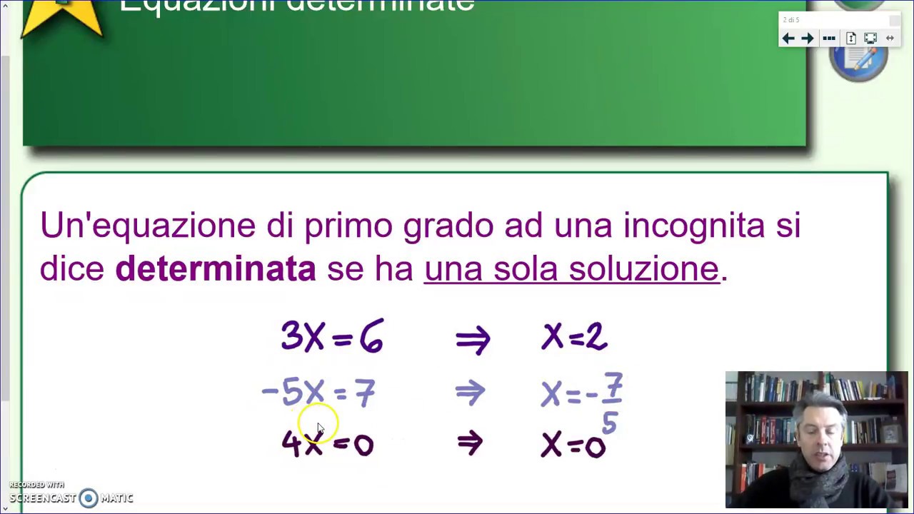 Quando Un Equazione è Indeterminata