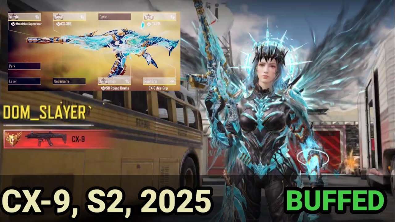 Buffed CX-9 In Ranked Multiplayer Season 2 Cod Mobile