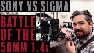 Sony 50mm F1.4 GM vs Sigma 50mm F1.4 DG DN Art