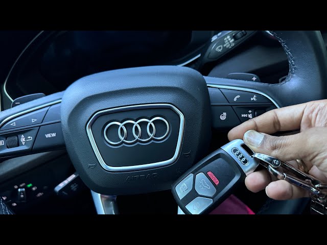 [How to] Replace Audi key fob battery. Q5, Q3 and other models