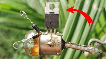 Simple Touch Switch Circuit || Using IRFZ44N MOSFET..