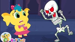 Spooky Scary Doo Doo Creepy Songs  +More Nursery Rhymes & Kids Songs -Emmie The Elephant