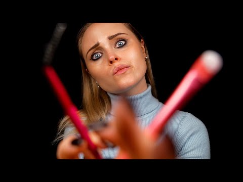 ASMR | Obnoxious stylist does your EYEBROWS