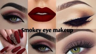 beautiful smokey eyes meckup for girls/party makeup ideas #unique and beautiful