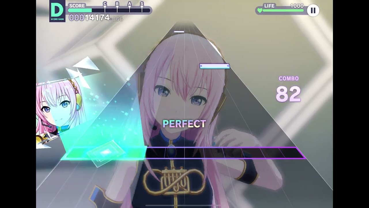 Playing love me love me love me on project sekai