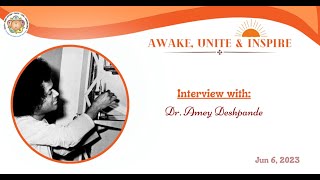 Dr. Amey Deshpande's talk on the AUI series