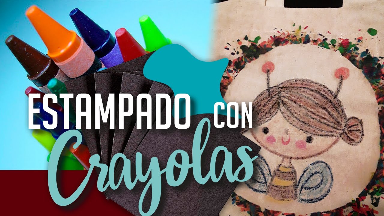Estampado con Crayolas