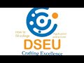 How to fill College Application Online form Addmission #dseu #addmission #college #form #government