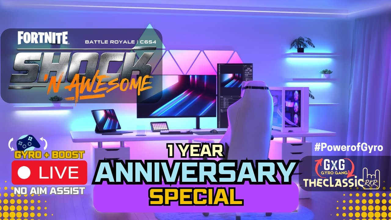 FORTNITE Shock 'N Awesome - 1 Year Anniversary Special!!