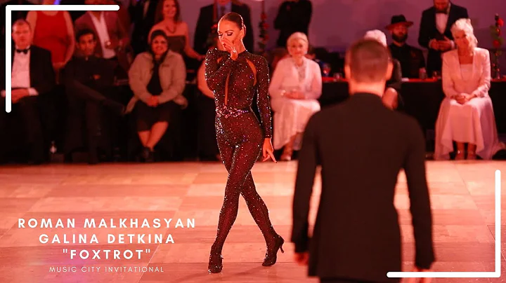 Roman Malkhasyan & Galina Detkina - Foxtrot Showdance | Music City Invitational