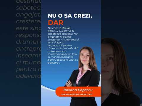 Nu criza este problema antreprenorilor