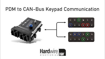 Connecting a PDM to a CAN-Bus Keypad | Hardwire Electronics