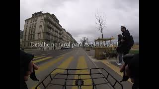 Genève Plage Até O Bains De Paquis De Bicicleta.