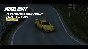 INITIAL UNITY | TSUCHISAKA INBOUND | FD3S | 4