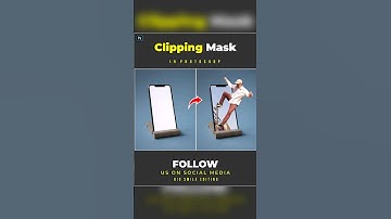 Easiest Way To Use Clipping Mask - Photoshop Tutorial