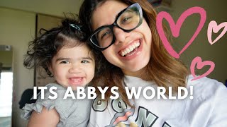 MARCH DIARIES | Abby is growing up! 😍 | The Abbika Series