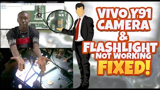 How to fix Vivo y91 camera and flashlight not working | Camera Blackscreen | Flashlight greyed out