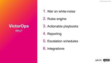 Actionable Alerts Using Splunk and VictorOps at Irdeto’s 24/7 Service Operations Center