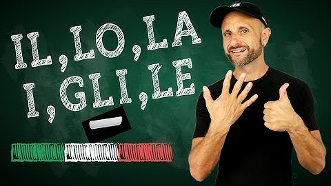 Italian Definite Articles - What Are They and When to Use Them (Learn Definite Articles in Italian)