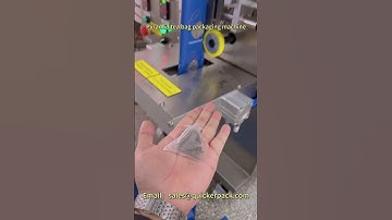 Triangle Tea Bag Packing Machine Overwrap Machine,South Korea Tea Bag Machine #teabag #pyramidteabag