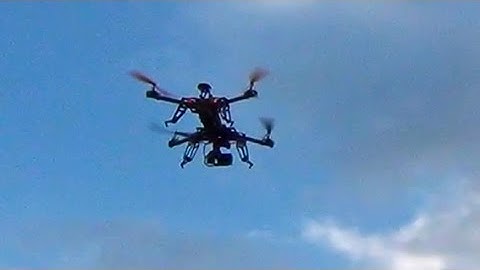 Alien 560 Quadcopter - First Flight