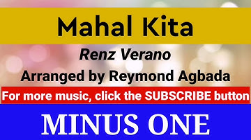Mahal Kita | Renz Verano (Minus One/ Karaoke)