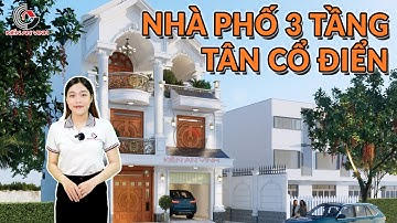 Mẫu Biệt Thự Mái Thái 3 Tầng Tân Cổ Điển Đẹp - Kiến An Vinh #54