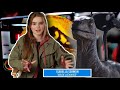 Isabella Sermon Behind the scenes interview Jurassic World Dominion #juradsicworld #jurassicworld