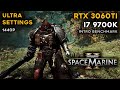 Space Marine 2 Intro Ultra Settings on RTX 3060Ti | Native, DLSS Q | Benchmark| 1440p