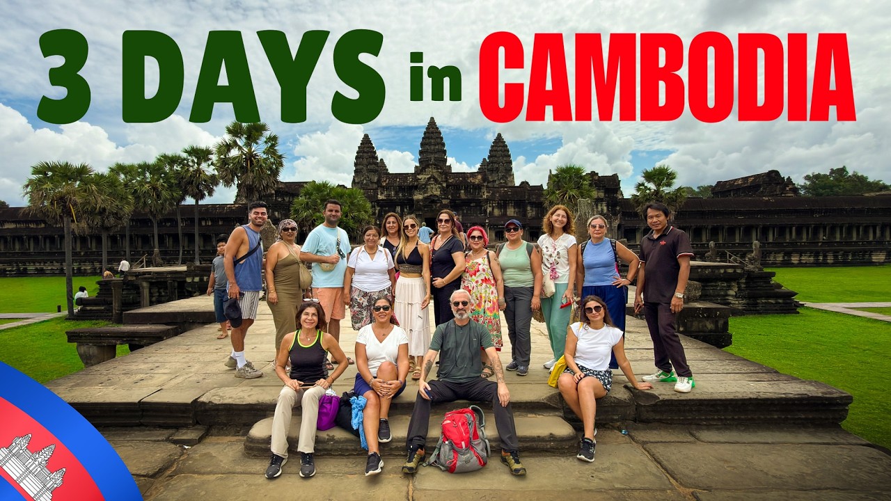 Türk Pasaportunun Saygı Gördüğü Ülke KAMBOÇYA'da 3 GÜN!