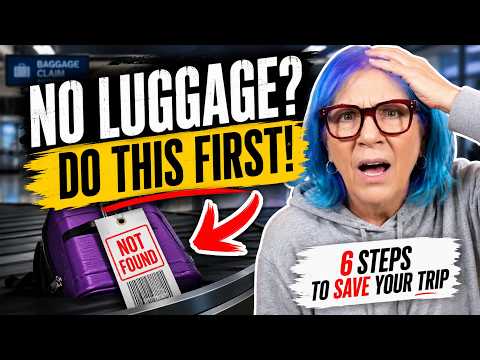 Lost Luggage? The First 6 Things To Do When Your Suitcase Goes Missing | Stacey Ray's Travel Tips