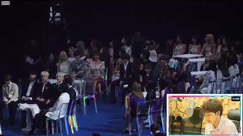 190801 Twice,TXT, Izone, Pentagon and etc reaction to BTS Global Popularity awards MGMA 2019