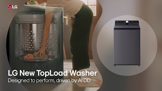 What does a smart top load washer do? LG New Top Load Washer Convenient Laundry Solutions