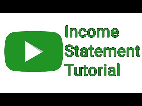 Simple Income Statement Tutorial - Profit and Loss Statement Explained thumbnail