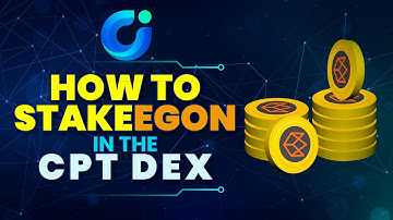HOW TO STAKE EGON IN CPT DEX | Eagle Network