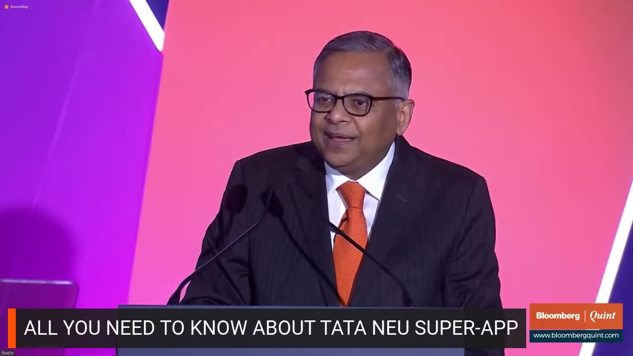 Tata Neu App Launch Press Conference