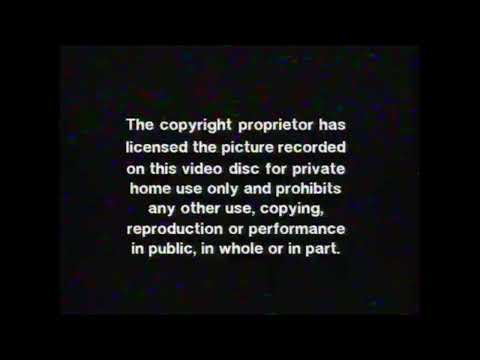 20th Century Fox Warning Screen (1982 UK) (Alt Version)