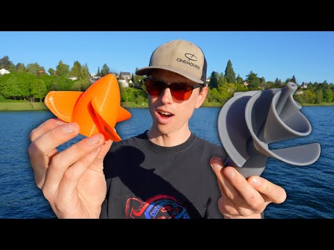 Testing 8 Innovative New Boat Propeller Designs