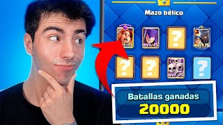 SUBO AL TOP CON EL MAZO DEL JUGADOR MÁS VICIADO DE CLASH ROYALE - BENIJU