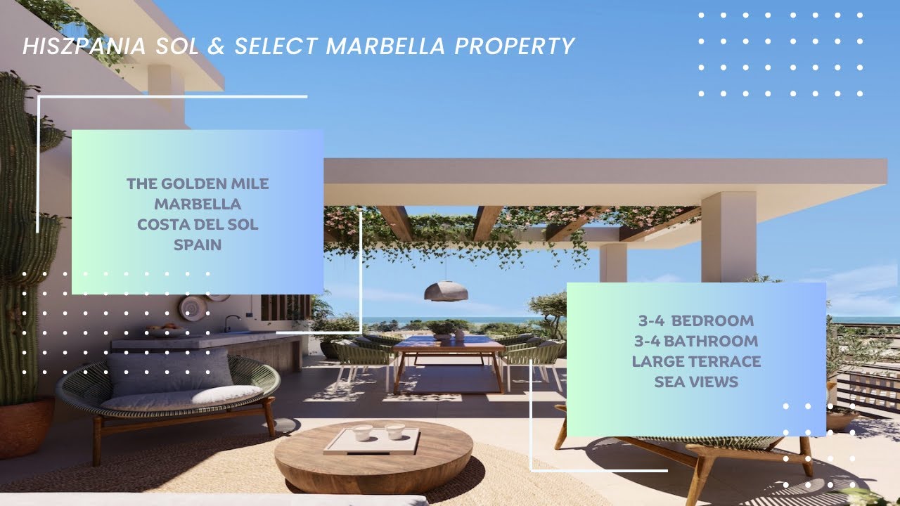 MARBELLA, THE GOLDEN MILE New development of luxury apartments.