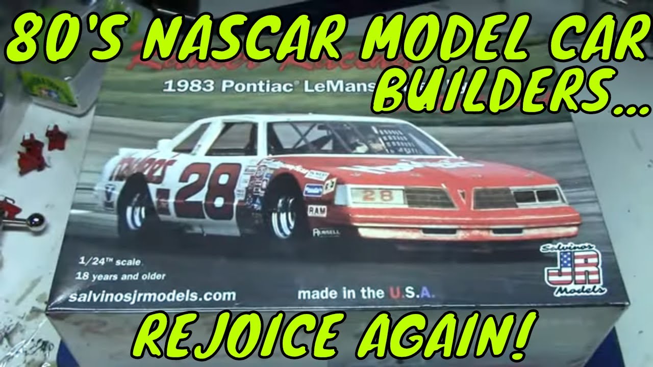 Ep.66 Reviewing the [ALL NEW] Salvino's JR Models 1/24th NASCAR '83 Pontiac LeMans Kit