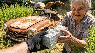 Found a $5,000,000 Mercedes 300SL Gullwing | Full ASMR Car Restoration