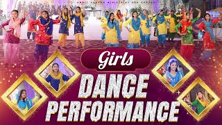 Girls Dance Performance in Christmas Celebration Meeting 2024 || Amrit Sandhu Ministries