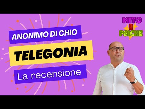 "Frammenti di Telegonia" di Anonimo di Chio - RECENSIONE